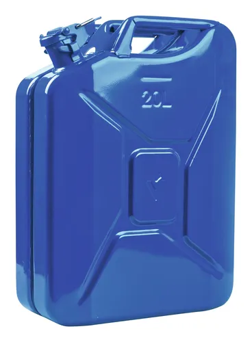 VALPRO KN0947 Kraftstoffkanister 20 l Signalblau RAL 5005 - Sonstige, robuster Stahlblechkanister mit Bajonettverschluss, ideal für alle Kraftstoffarten und UN-zugelassen für hohe Sicherheit.