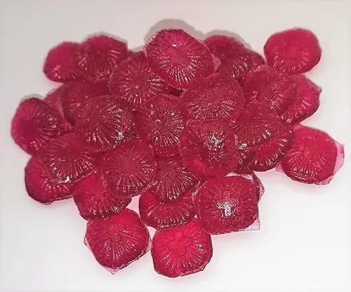 gr. Zuckerfreies Cachou Mini Bonbon in Rot Geschmack Anis mit etwas Lakritz 50