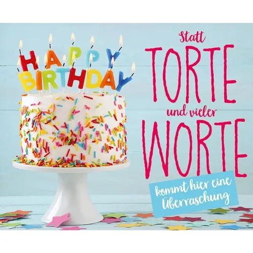 Depesche Wunscherfüller Soundboxen Statt Torte und viele Worte kommt...