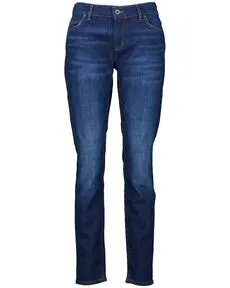 Marc O'Polo Damen Slim Fit Jeanshose mit Stretch, Blau (Cashmere Dark Blue Wash) - Jeans in Slim Fit aus 92% Bio-Baumwolle, bietet hohen Tragekomfort und optimale Bewegungsfreiheit. Vielseitig kombinierbar für Casual und elegante Looks.
