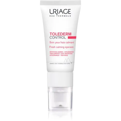 Uriage Toléderm Control Fresh Soothing Eyecare hydratisierende und beruhigende Creme für die Augenpartien 15 ml