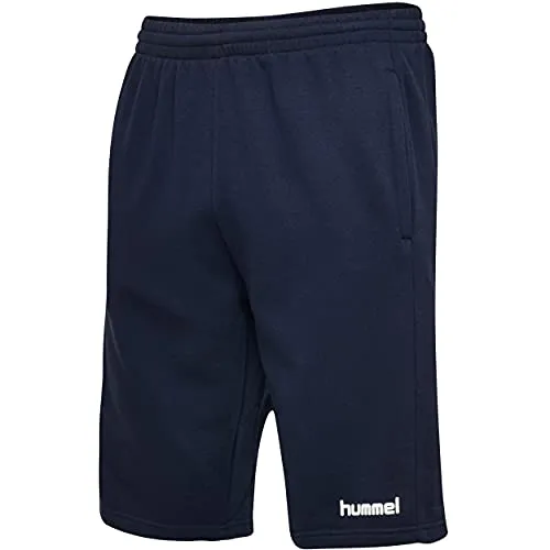 Hummel Kinder Shorts hmlGO KIDS COTTON BERMUDA, Marine, 152, 204053-7026