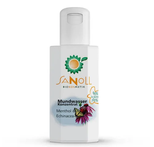 Sanoll Mundwasser Echinacea Menthol - Mundwasser 100ml