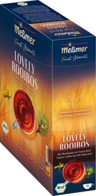 Meßmer Messmer Finest Roibos, Rooiboostee, Teebeutel, 15 Stück 661688