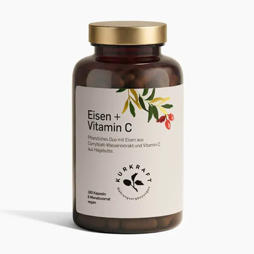 Kurkraft Natürliches Eisen + Vitamin C