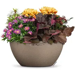 Lechuza Pflanzschale Cubeto Stone 30 sandbeige von Lechuza