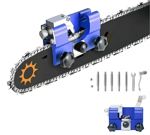 Kettensägen-Schärfer, Handgekröpftes Kettensägenschärfer-Set
