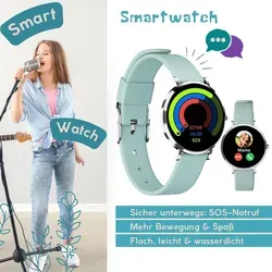 LINO-TIME, kleine, flache Smartwatch - speziell für Kinder