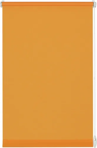 Gardinia EASYFIX Rollo Uni, Orange 90 x 210 cm in orange von GARDINIA