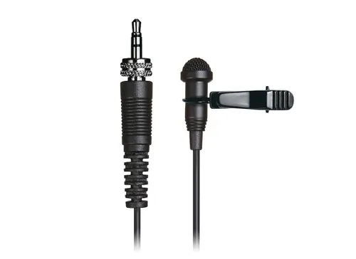 Tascam TM-10L Lavalier-Mikrofon - Mikrofon für kabellose Sender und Mini-Recorder, ideal für klare Sprachübertragung in Theater, Fernsehen und Vorträgen. Schraubverschluss sorgt für eine sichere Verbindung.