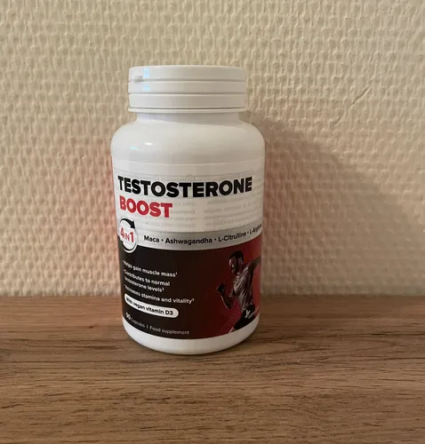 Testosteron Boost Vitalität – Hormonfrei & Vegan von Sensilab - Protein Shakes & Muskelaufbau, natürlicher Testosteron Booster für optimale Fitness und Vitalität, 90 Kapseln, alkoholfrei, glutenfrei und vegan.
