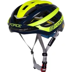 FORCE Helm LYNX MIPS fluo-blue S-M - Fahrradhelm mit MIPS-Technologie für maximalen Schutz bei Stürzen, 19 Luftlöcher für optimale Belüftung und anpassbares Rückhaltesystem, ideal für Sicherheit und Komfort beim Radfahren.