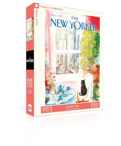 New York Puzzle Company Cats Eye View 1000 Piece Jigsaw Puzzle
