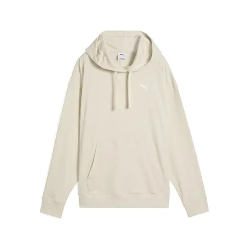 PUMA Unisex ESS Elevated Comfort Rib Hoodie, Alpine Snow, XL - Sportjacke aus weichem Material für ultimativen Komfort, ideal für entspannte Freizeitmomente.