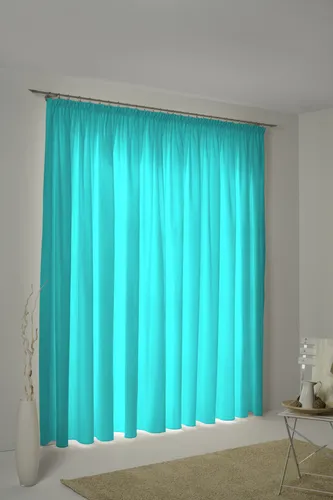 Vorhänge & Gardinen Türkis von Wirth