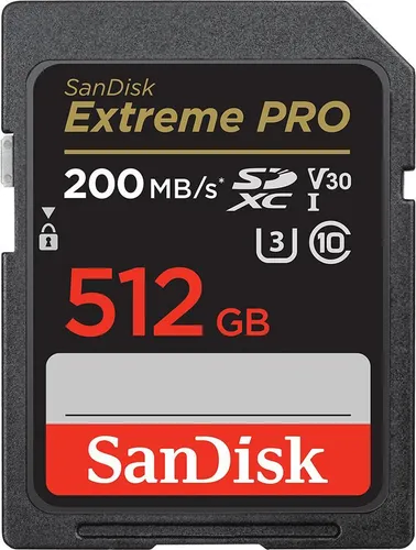 SanDisk Extreme PRO SDXC UHS-I Speicherkarte 512 GB von SanDisk