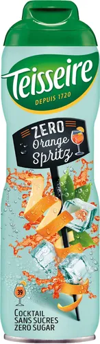 Teisseire Getränke-Sirup Orange Spritz 0% 600ml - Cocktails (1er Pack)