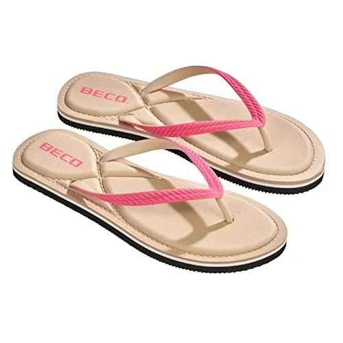 BECO Damen Flip Flops-90632 Flipflops, Pink, 39 EU