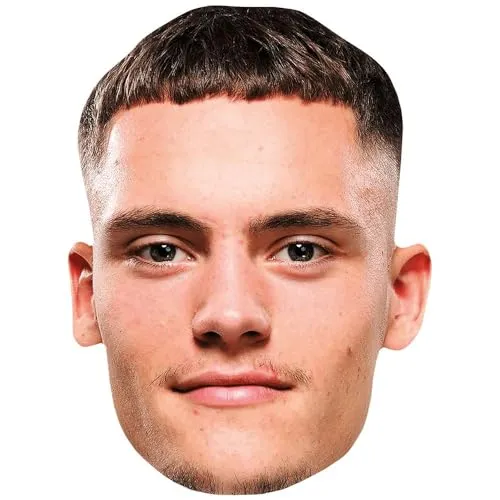 Florian Wirtz (Stubble) Maske aus Karton von Celebrity Cutouts
