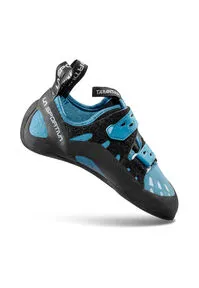 La Sportiva Tarantula Woman topaz 41.5 - Kletterschuhe für Damen - Damen Kletterschuhe, ideal für Anfänger und Klettertraining, mit langlebiger FriXion Black Sohle und innovativer Schnürung für perfekte Passform.