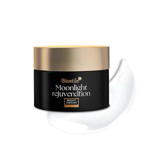 Biostile Moonlight Rejuvenation – Anti-Aging Nachtcreme mit Siliphos® und Ceramosides™ HP, 50 ml