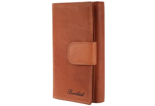 Benthill Geldbörse Damen Echt Leder XXL mit RFID-Schutz - Geldbörse aus hochwertigem Echt-Leder, mit RFID-Schutz und zahlreichen Fächern für Karten und Münzen - ideal für stilbewusste Damen.