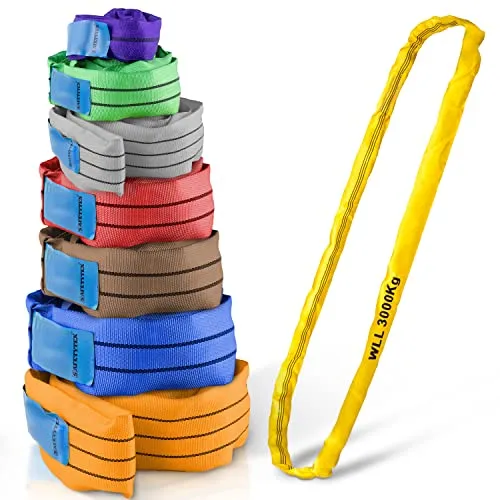 Safetytex Hebeschlinge Rundschlinge Schlupf Hebeband von Safetytex