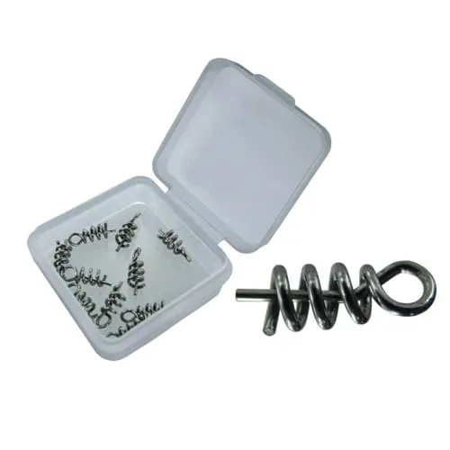 Jenzi Schraubspirale für Gummifische und Köderfische 8mm