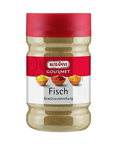 Kotanyi Fisch Gewürzzubereitung Gewürze für Großverbraucher und Gastronomie, 750 g