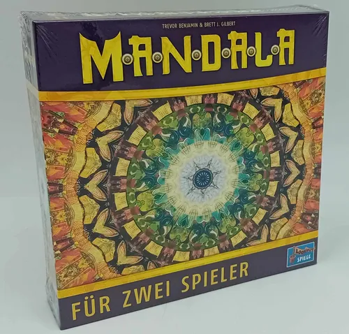 Lookout Games Mandala farbenfrohes Kartenspiel für zwei Spieler NEU