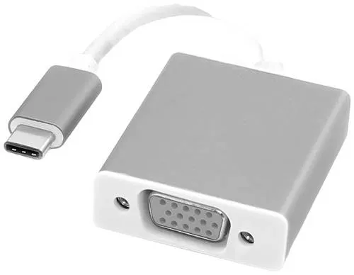 Roline USB 3.2 Gen 2 (USB 3.1 Gen 2) Adapter [1x USB-C Stecker - 1x VGA-Buchse] 12.03.3203 0.1m