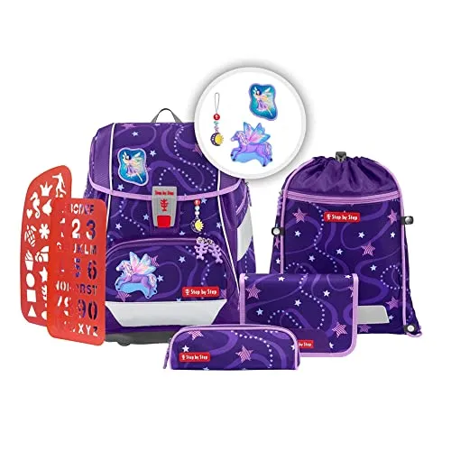 Step by Step Schulranzen-Set 2IN1 Plus Ninja Yuma in lila von Step by Step 2in1 SET