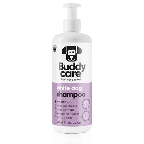 Hundeshampoo Weißes Fell von Buddycare von Buddycare