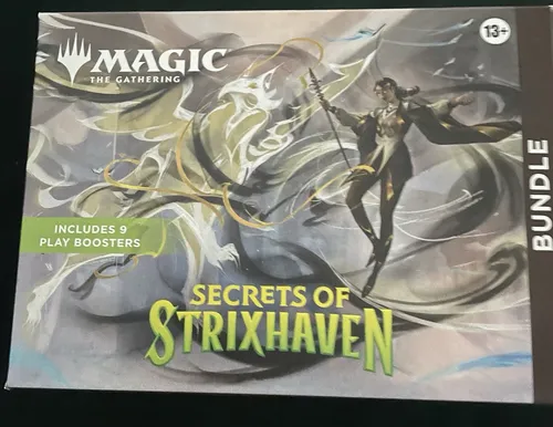 Magic the Gathering Secrets of Strixhaven Bundle EN - Vorbestellung - Erlebe spannende Spiele mit dem Magic: The Gathering Secrets of Strixhaven Bundle. Ideal für Sammler und Spieler, um die neuesten Karten und Strategien zu entdecken.