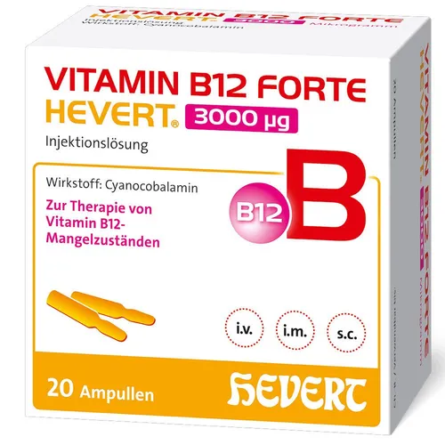 Vitamin B12 Forte Hevert 3000 µg