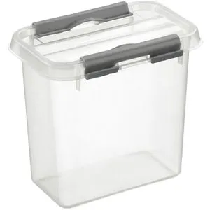 Sunware Aufbewahrungsbox Q-Line Box 72601209, 1,1L, Kunststoff, A7, 15 x 10 x 15cm