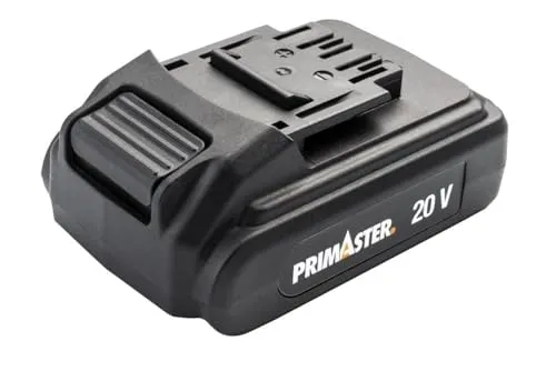 Primaster 20 Volt Li-Ion Akku - Ersatzakku für Elektrowerkzeuge, leistungsstarker 20 V Li-Ion Akku für längere Betriebszeiten und hohe Effizienz.
