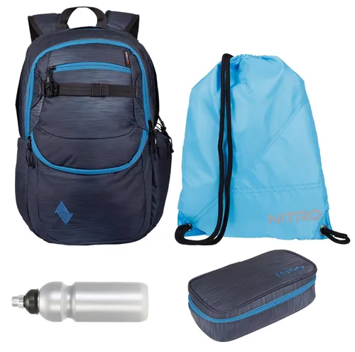 NITRO Future Hero Schulrucksack Set für Jungen