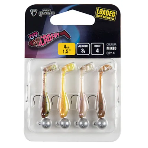 Fox Rage Micro Fry mixed loaded 4cm 3g