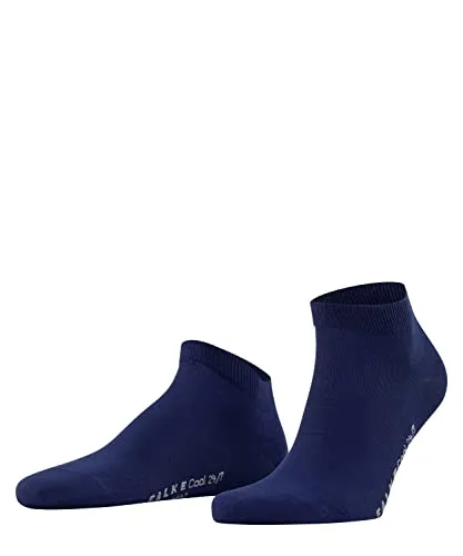 FALKE Herren Sneakersocken Cool 24/7 M Sn Baumwolle kurz einfarbig 1 Paar, Blau Royal Blue 6000, 39-40