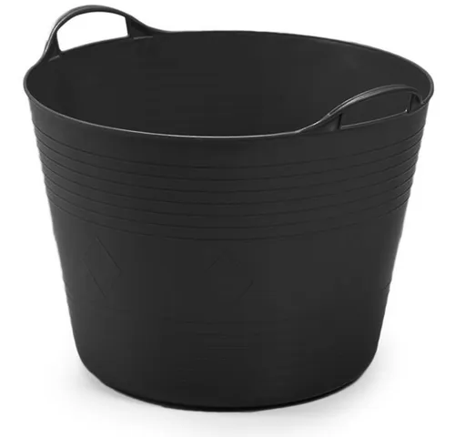 ONDIS24 Wäschekorb Tragekorb Flexi Tub 40L, Spielzeug Eimer Kinderzimmer, Wäschekorb, Flexibler Kunststoff, Garten Kübel