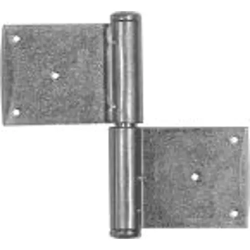 Türnussband 10 cm Bandhöhe,  rechts Stahl verzinkt