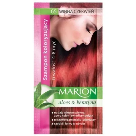 Marion C.40Ml Sachet.4-8 Sham.- S65 Weinrot.