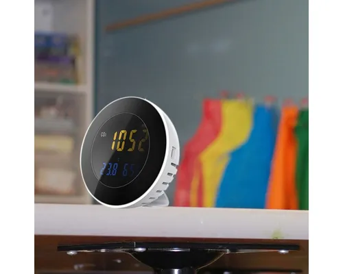 Cep CO2 Detektor Orium (23621) - Präzise Luftqualitätsmessung - Hygrometer mit hochsensibler CO2-Messung, ideal für Schulen und Büros, sorgt für frische Luft und gesundes Raumklima.