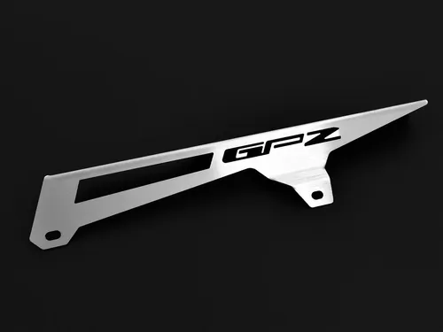 ZIEGER Kettenschutz für Kawasaki GPZ 500 S BJ 1986-03 - Kettenschutz für Kawasaki GPZ 500 S, rostfreies Edelstahl-Design, perfekte Passform und einfacher Einbau ohne Verkleidungsänderungen.