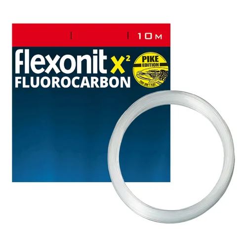  flexonit X² Fluorocarbon Pike 0,80mm 10m 36,8kg Vorfachmaterial 1,00€/1m