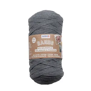 GLOREX Makramee Garn grau Bands, 1 St.