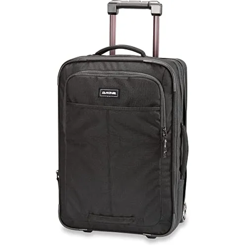 Dakine Status Roller 42 - Rollenreisetasche 55 cm black - Handgepäck mit erweiterbarem Volumen von 42L auf 57L, praktisches Split-Level-Design und gepolstertem Laptopfach für Geräte bis 17 Zoll.