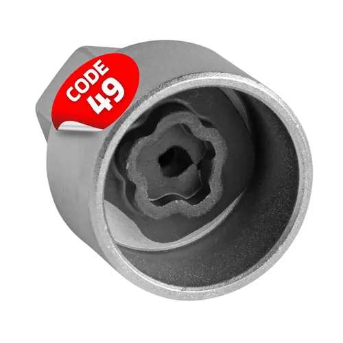 SW-Stahl 02384L-9 Felgenschloss Adapter Code 49 Radsicherung Schlüssel für BMW