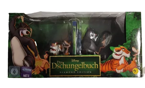 Produktbild Neu Das Dschungelbuch Diamond Edition FSK 0 Buchstützen Blue-ray  2.Wahl *